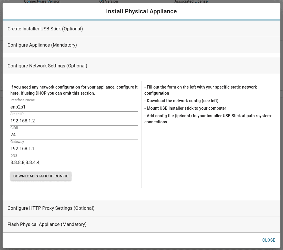 Cybus Portal Physical Appliance
