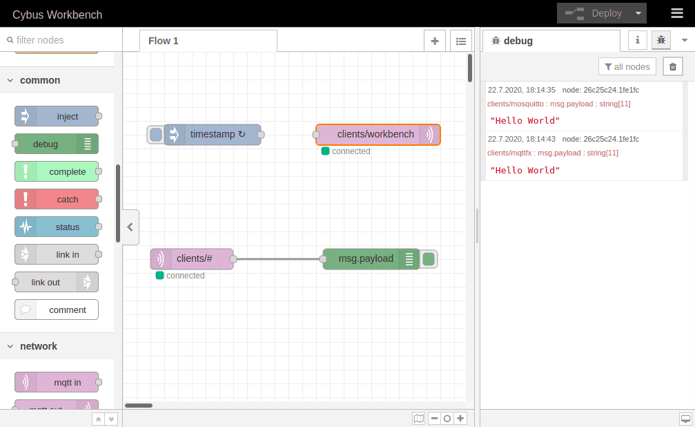 Workbench Subscribing