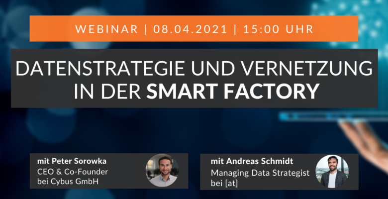 Datenstrategie und Vernetzung im Webinar mit Cybus und Alexander Thamm