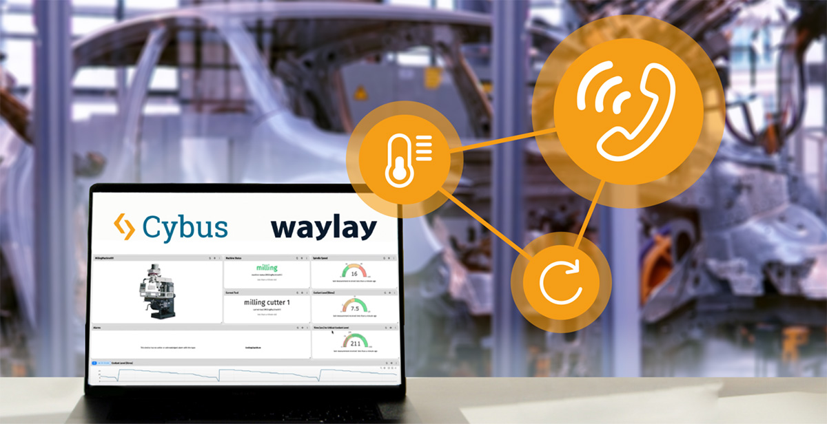 Condition Monitoring und Predictive Maintenance mit Cybus und Waylay