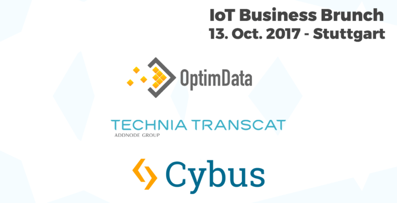 IoT business brunch with Cybus and OptimData