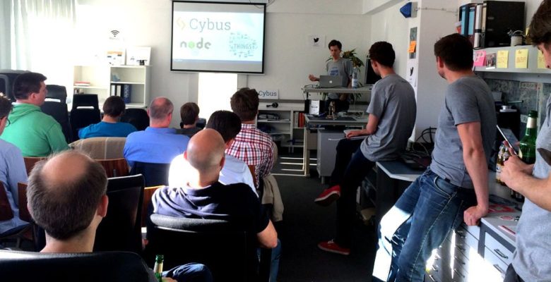 Cybus hosts the NodeJS Meetup