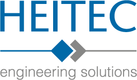 The logo of HEITEC AG, consultant partner of Cybus