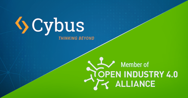 Cybus ist Mitglied der Open industry 4.0 alliance