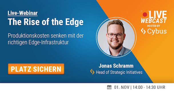 Webinar The Rise of the Edge von Jonas Schramm Head of Strategic Initiatives
