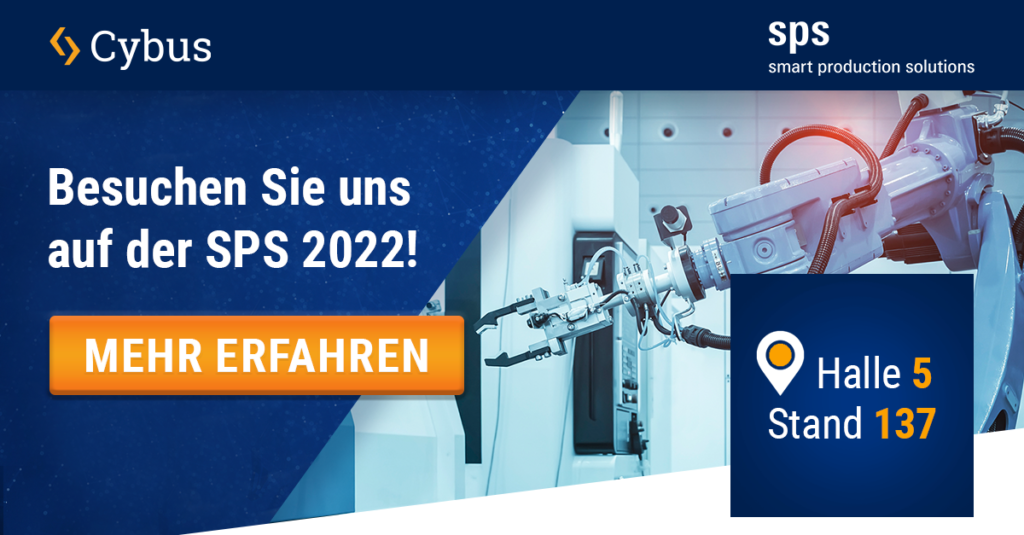 Cybus ist Aussteller bei der SPS 2022.