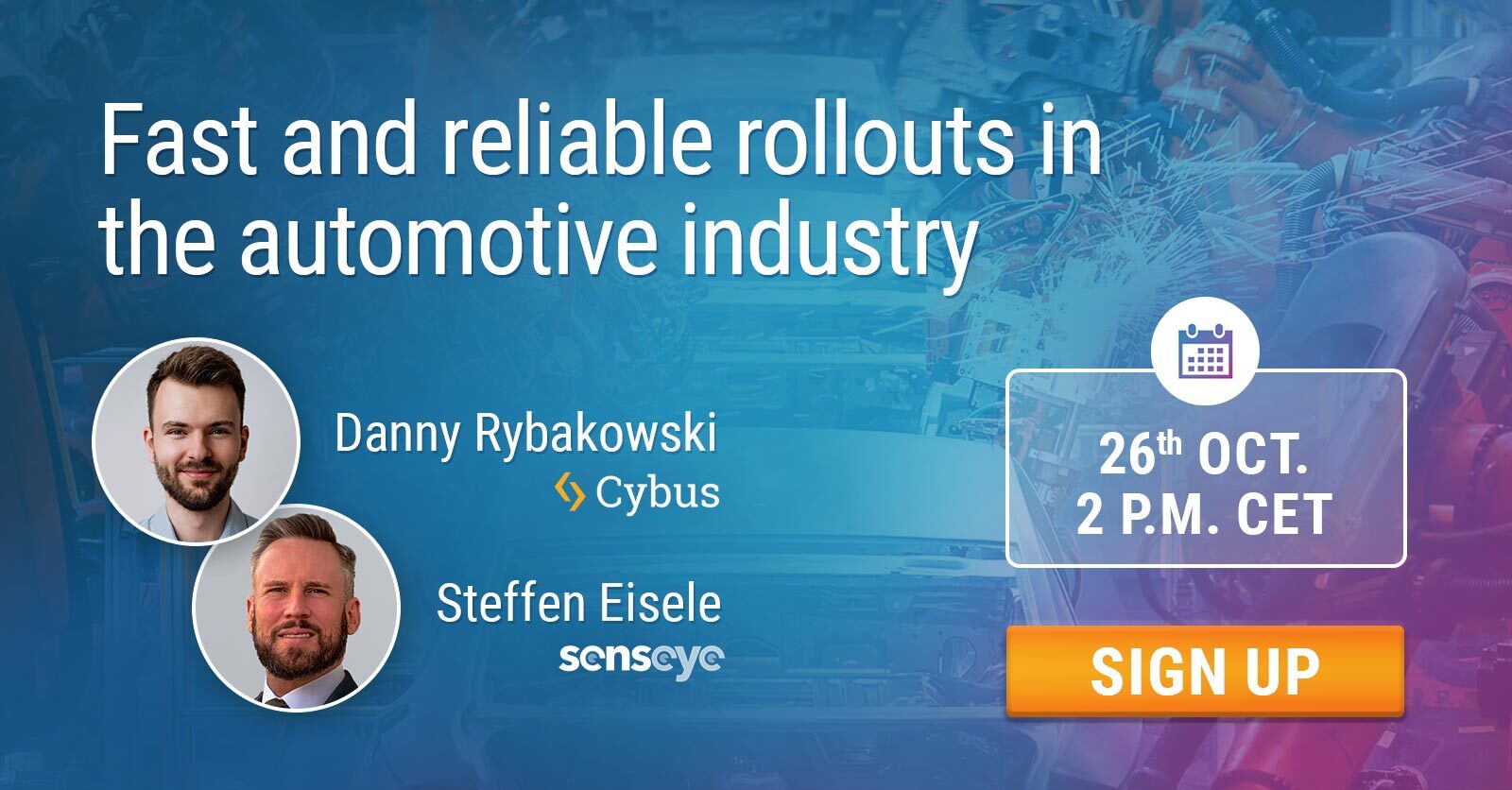 Cybus and Sensey share valuable tips for a global automotive rollout in their new video podcast