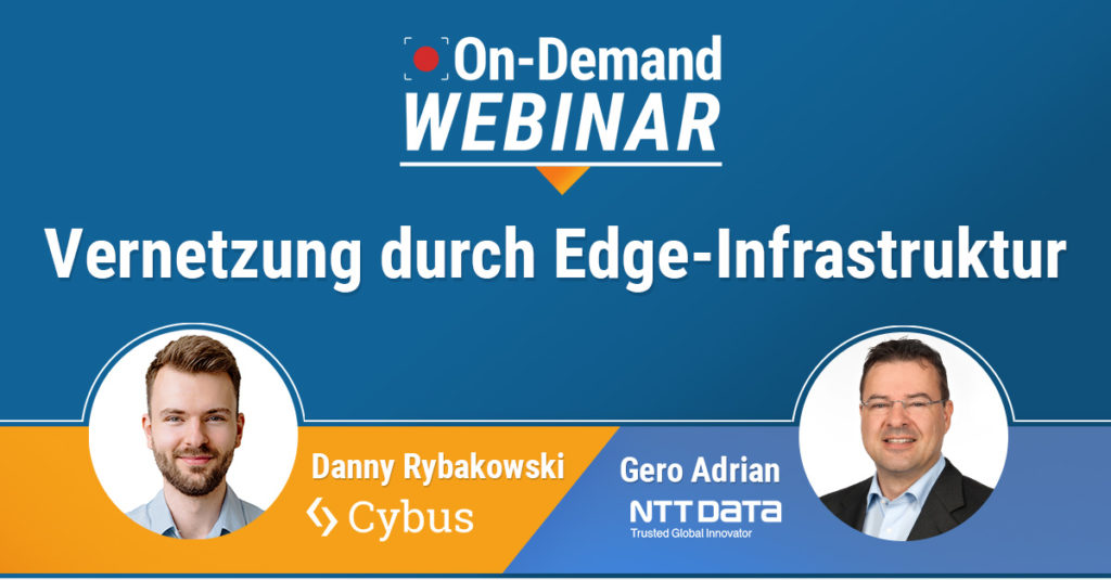 Industrial IoT webinar on-Demand. Vernetzung durch Edge-Infrastruktur