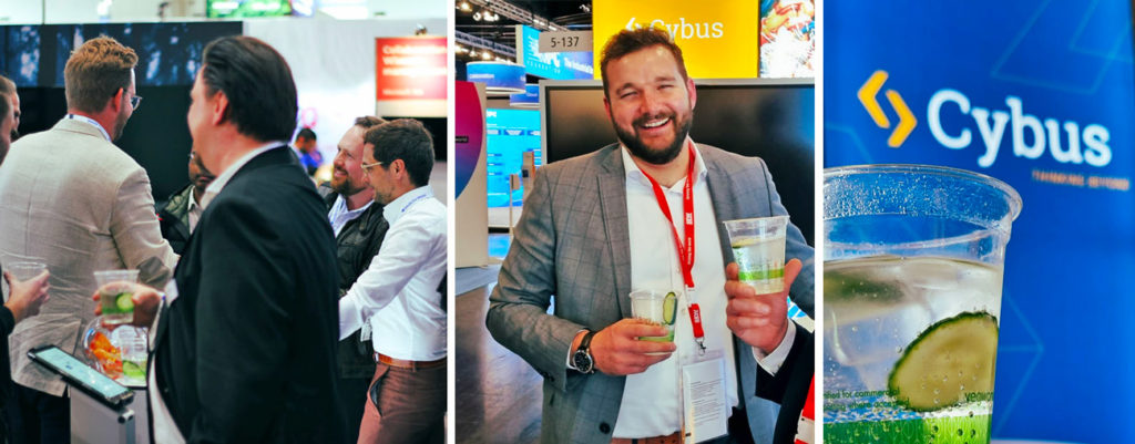 Auch in diesem Jahr lädt Cybus herzlich zum Gin&Tonic Networking Event auf der Hannovermesse ein.