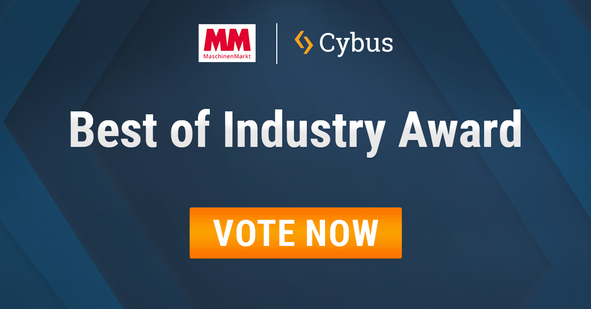 Best of Industry Award Cybus. Vote now.