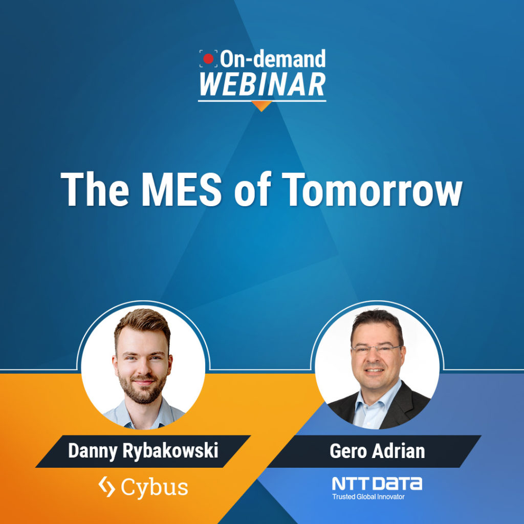 Cybus on-demand webinar: MES of Tomorrow