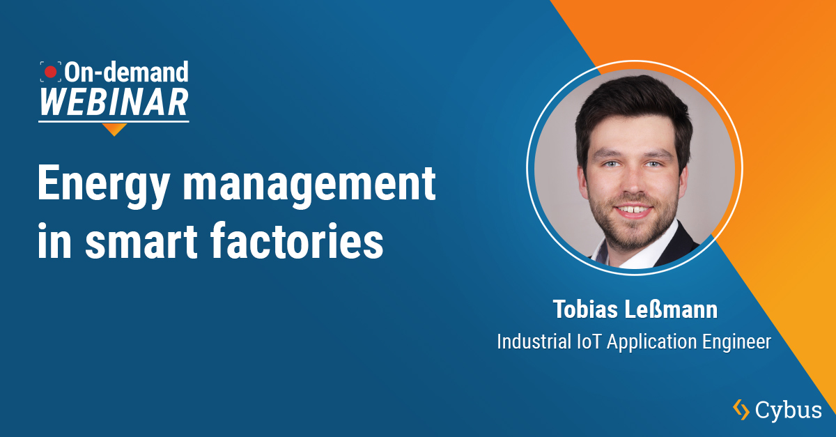 On-demand Webinar: Energy management in Smart Factories