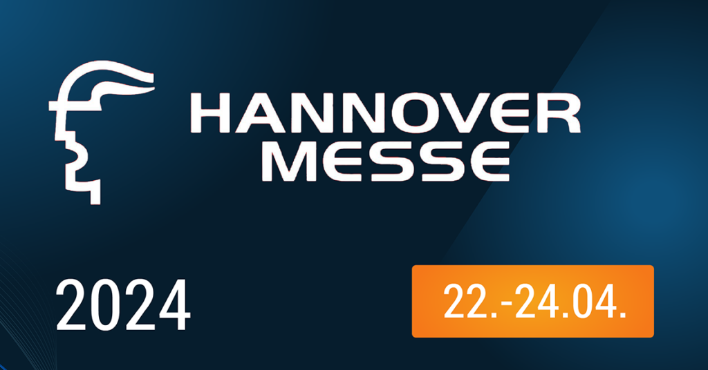 Overlay text: Hannover Messe 20224