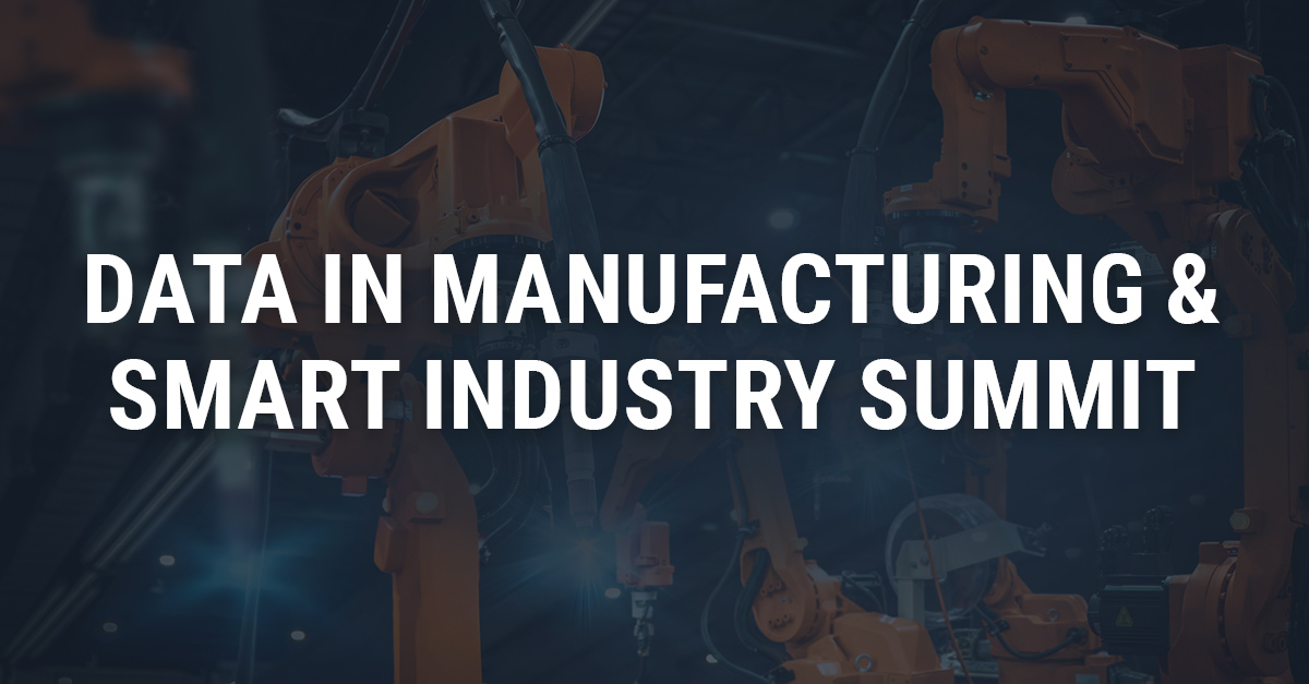 Data in Manufacturing & Smart Industry Summit - News Page Visual