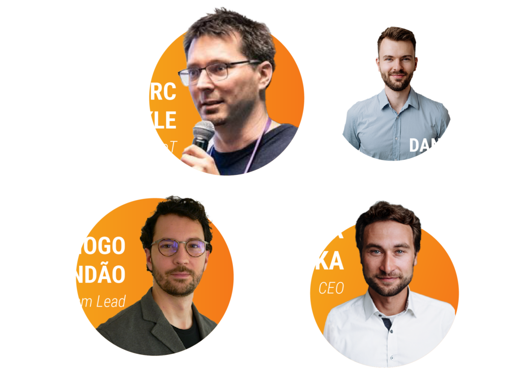 The panel experts of the live discussion "DevOps meets Factory"