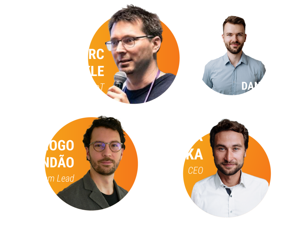 The panel experts of the live discussion "DevOps meets Factory" 