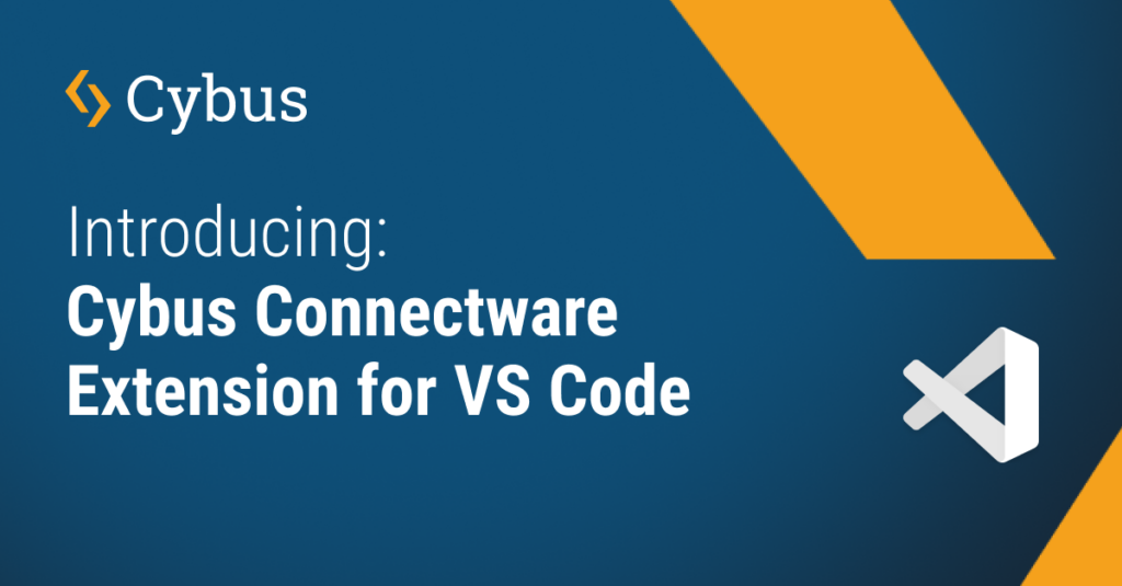 Cybus Connectware Extension for VS Code – Your IDE Toolkit