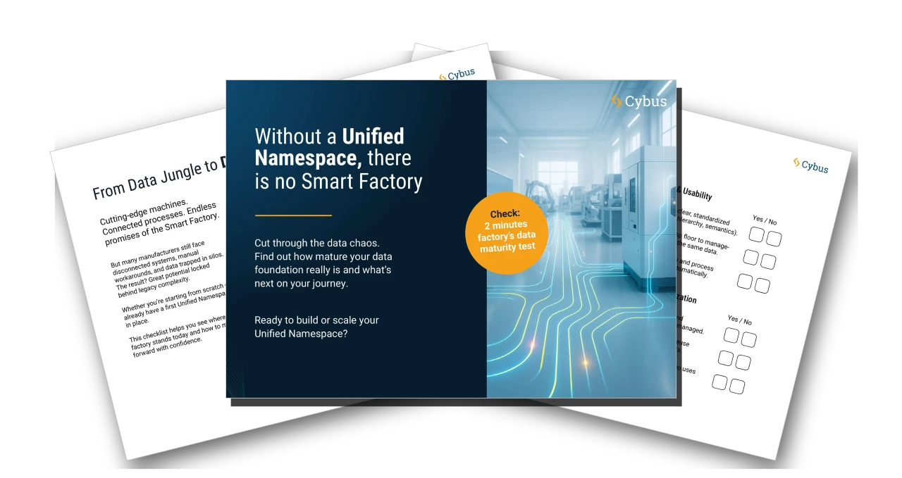 Unified Namespace Checklist teaser